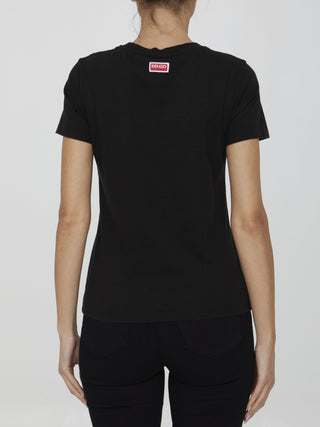 Embroidered Black T-shirt