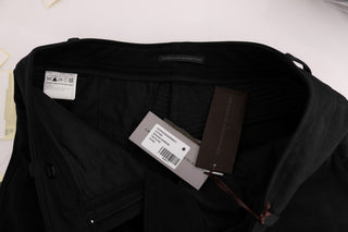 Chic Black Slim Fit Trousers