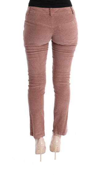 Chic Brown Capri Cropped Pants For Elegant Evenings