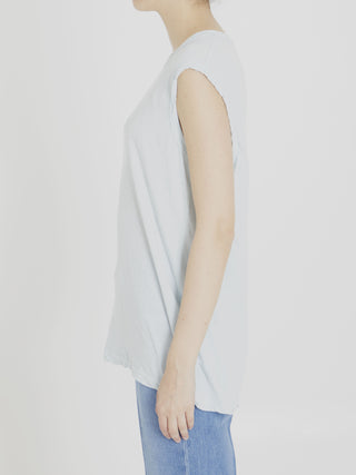 Cotton Sleeveless T-shirt