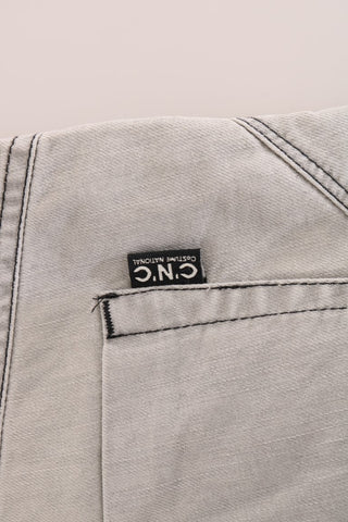 Sophisticated Gray Super Slim Jeans