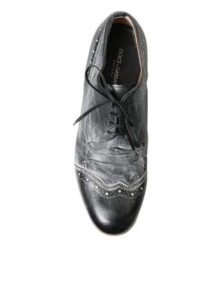 Elegant Leather Derby Dress Shoes