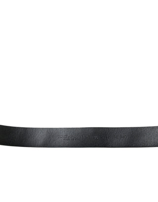 Engraved Logo Leather Waist Belt