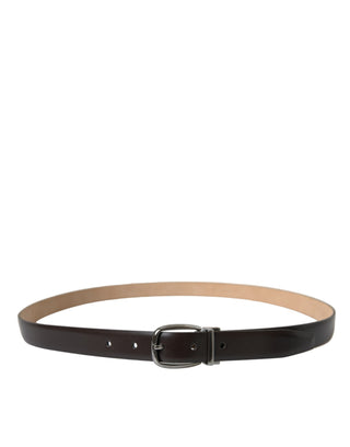 Elegant Leather Belt With Eye-catching Buckle