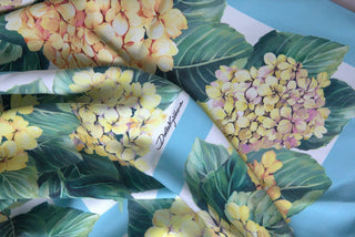 Multicolor Floral Silk Shawl Foulard Scarf