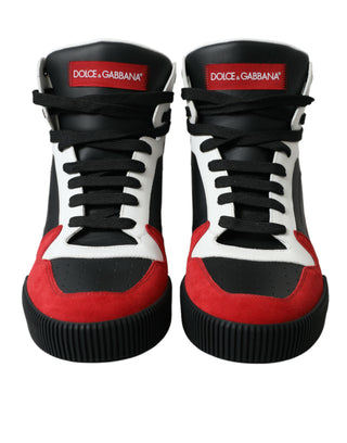 Debonair Calfskin High-top Sneakers