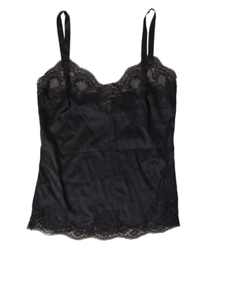 Elegant Silk Blend Lace Camisole Top