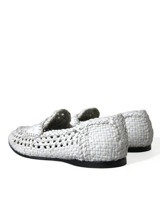 Elegant White Loafer Slip-ons