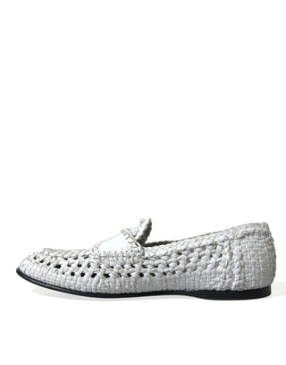 Elegant White Loafer Slip-ons