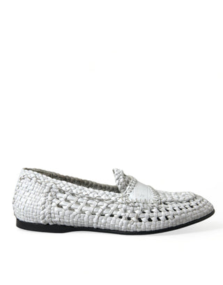 Elegant White Loafer Slip-ons