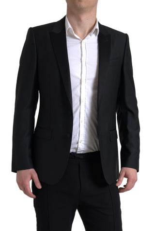 Exquisite Slim Fit Wool-blend Blazer