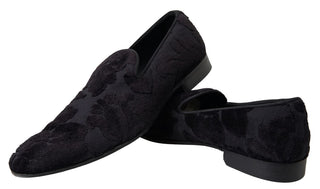 Exquisite Black Vintage Loafers For Men