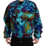 Multicolor Polyester Bomber Jacket