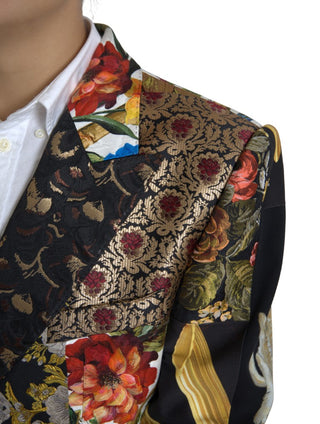 Elegant Multicolor Single Breasted Jacket