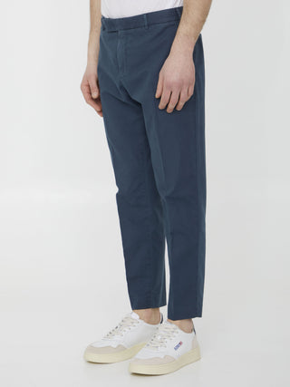 Blue Cotton Trousers