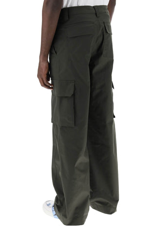 Cargo Pants In Stretch Nylon