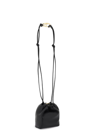 Mini Vlogo Bucket Bag With Pouf