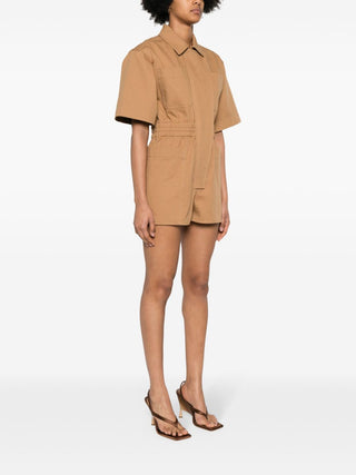 Max Mara Dresses Leather Brown