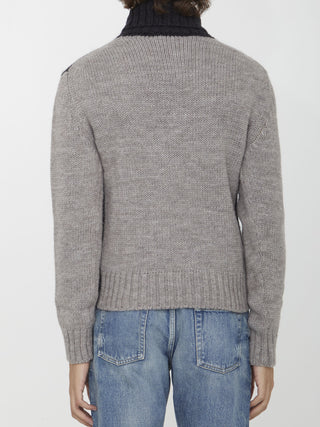 Bicolor Wool Jumper