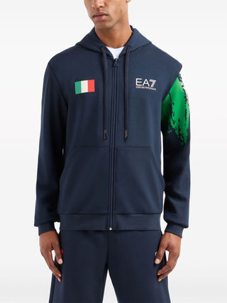 Ea7 Sweaters Blue