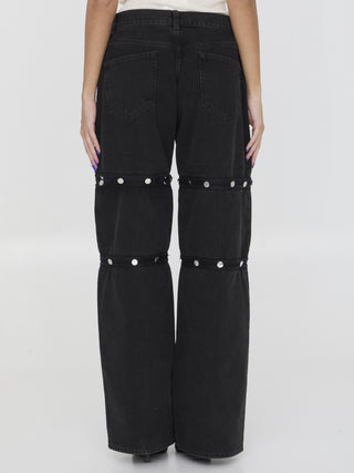 Snap-button Pants