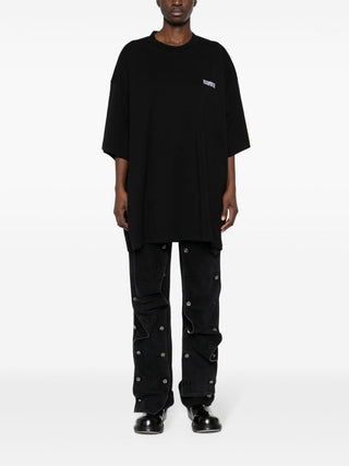 Vetements T-shirts And Polos Black