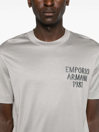 Emporio Armani T-shirts And Polos Grey