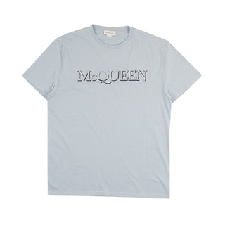 Alexander Mcqueen T-shirts And Polos Blue