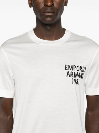 Emporio Armani T-shirts And Polos White