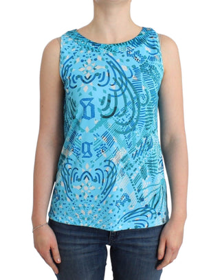 Elegant Sleeveless Silk-detailed Top