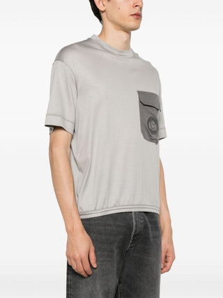 Emporio Armani T-shirts And Polos Grey