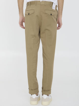 Cotton And Linen Trousers