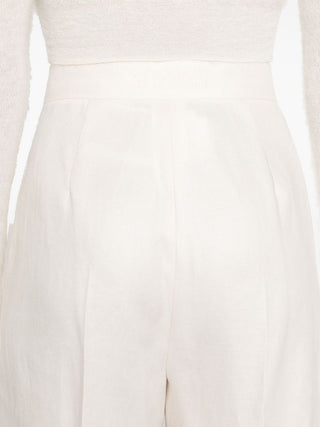 Max Mara Trousers White