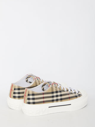 Low Top Check Sneakers