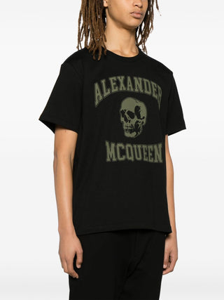 Alexander Mcqueen T-shirts And Polos Black