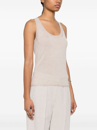 Max Mara Top Beige