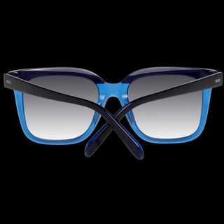 Chic Blue Square Gradient Sunglasses