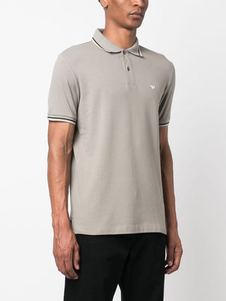 Emporio Armani T-shirts And Polos Dove Grey