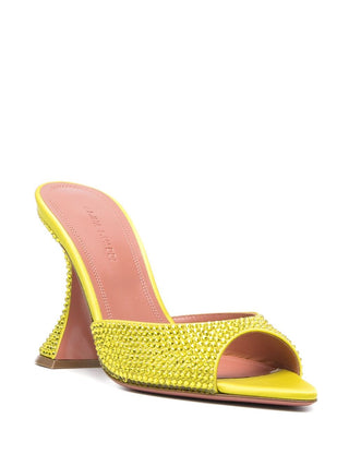 Amina Muaddi Sandals Yellow