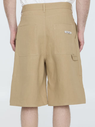 Canvas Bermuda Shorts