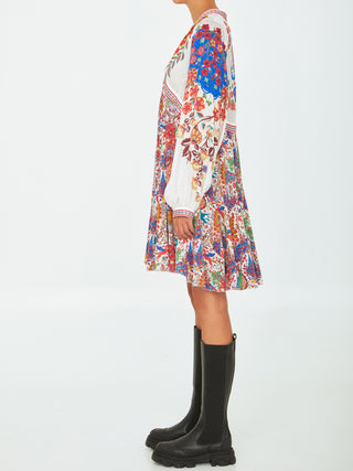 Paisley Silk Dress