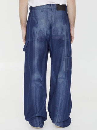 Body Scan Oversized Jeans