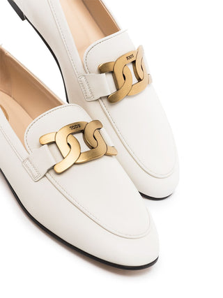 Tod's Flat Shoes White