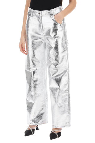 Sterling Pants In Laminated Leather