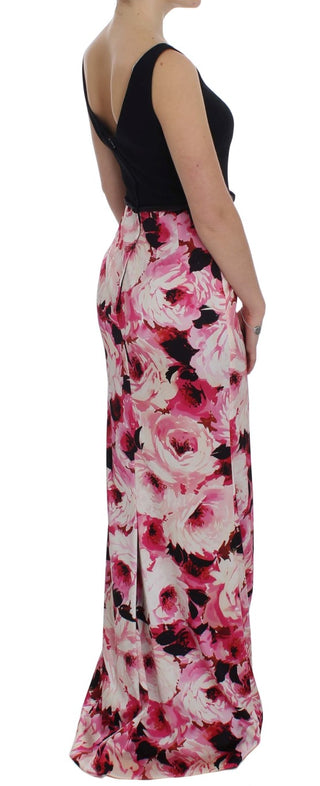 Floral Elegance Sheath Long Dress