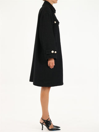 Wide-fit Black Coat