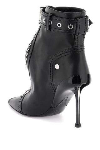 Slash Biker' Ankle Boots