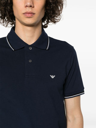 Emporio Armani T-shirts And Polos Blue