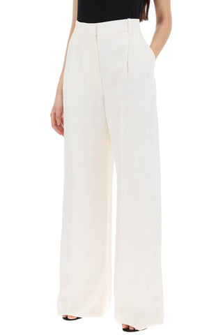 Double Pleated Palazzo Pants With