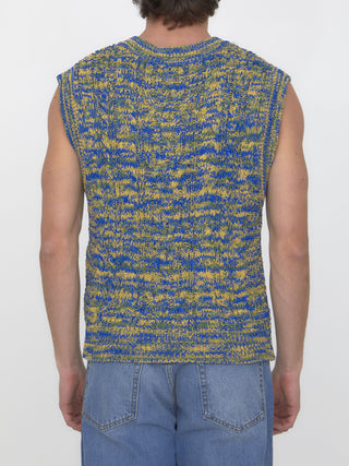 Cable-knit Vest